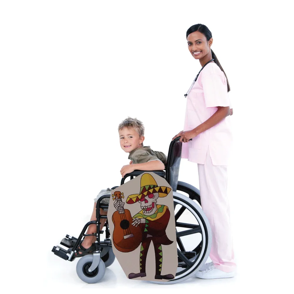 Day of the Dead Wheelchair Costume Child's