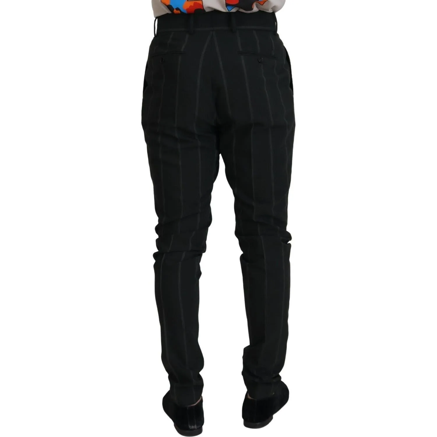 Dolce & Gabbana Elegant Black Tailored Trousers