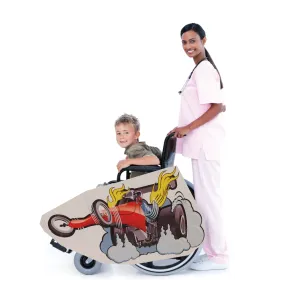 Dragster Wheelchair Costume Child's