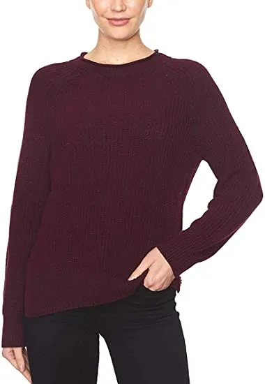 Ellen Tracy Women's Roll Neck Sweater