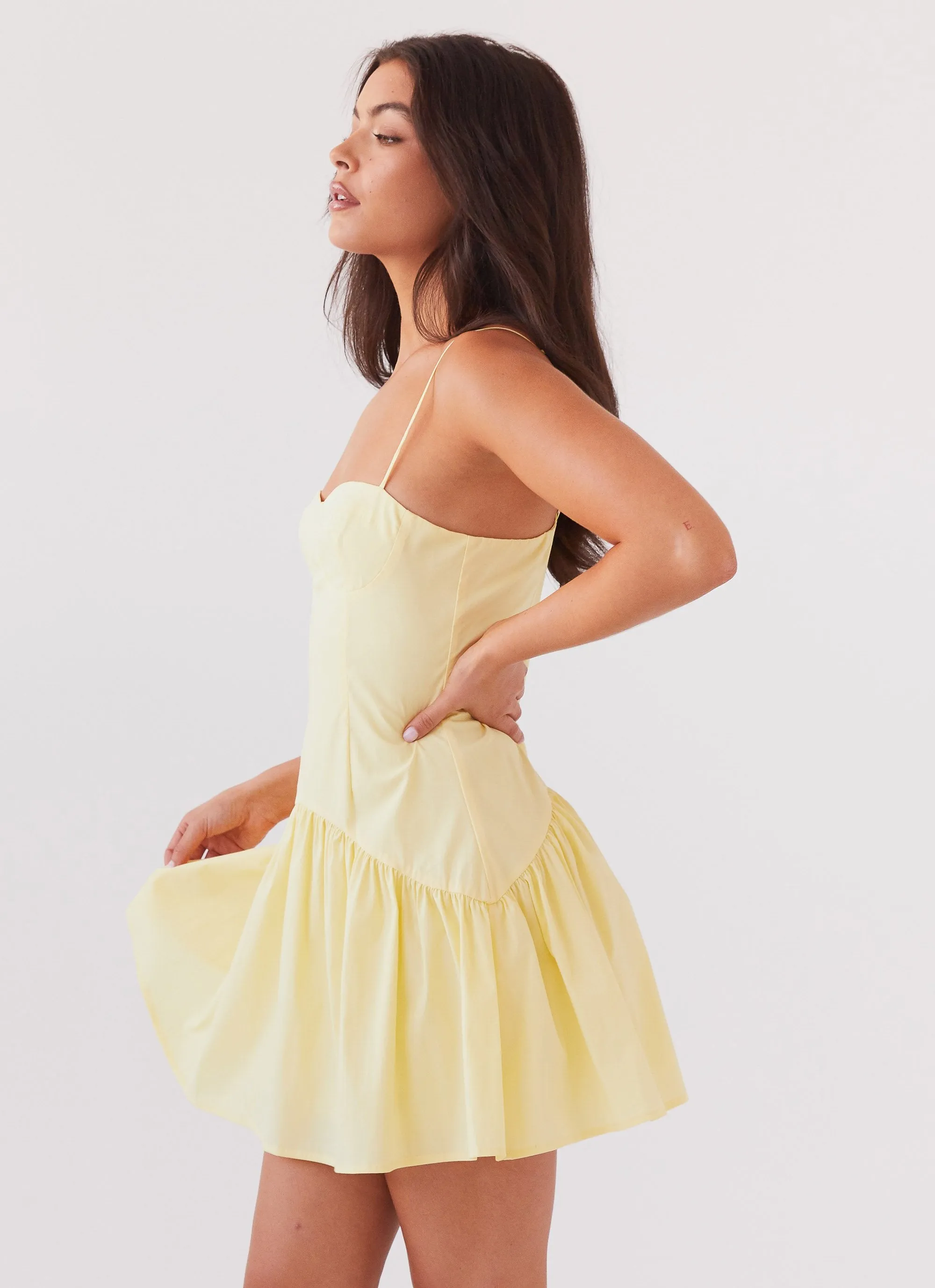 Endless Summer Mini Dress - Canary