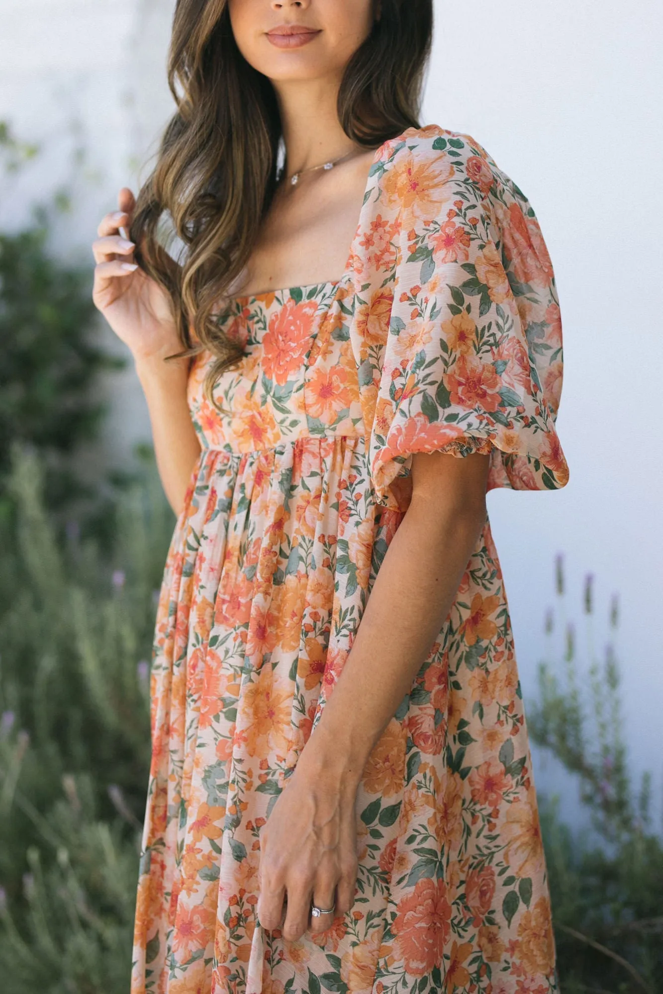 Estelle Babydoll Maxi Dress