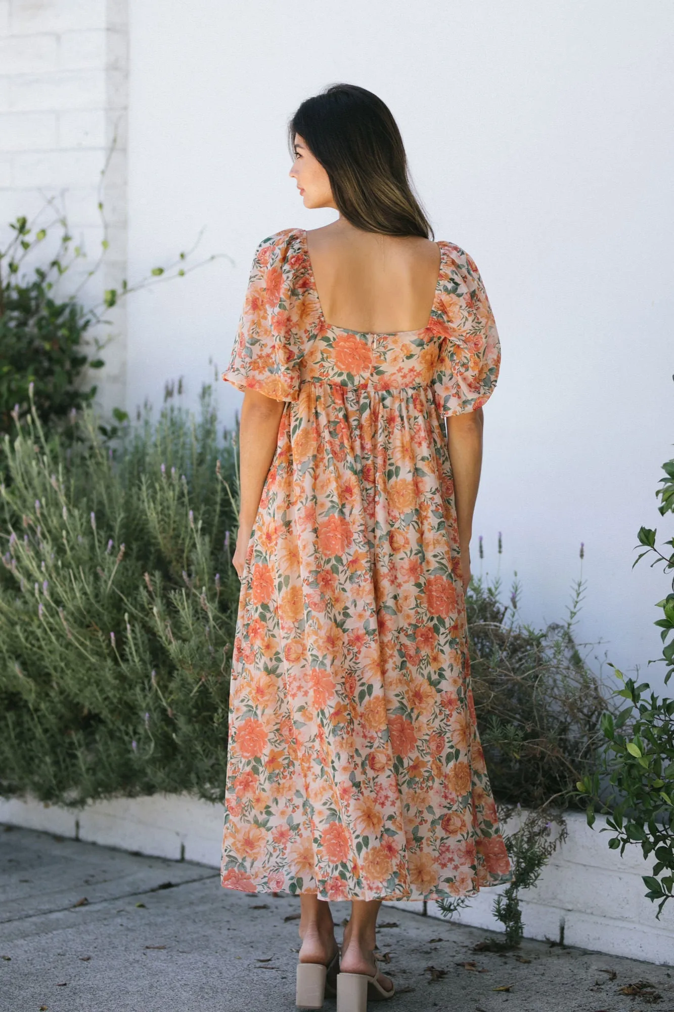 Estelle Babydoll Maxi Dress