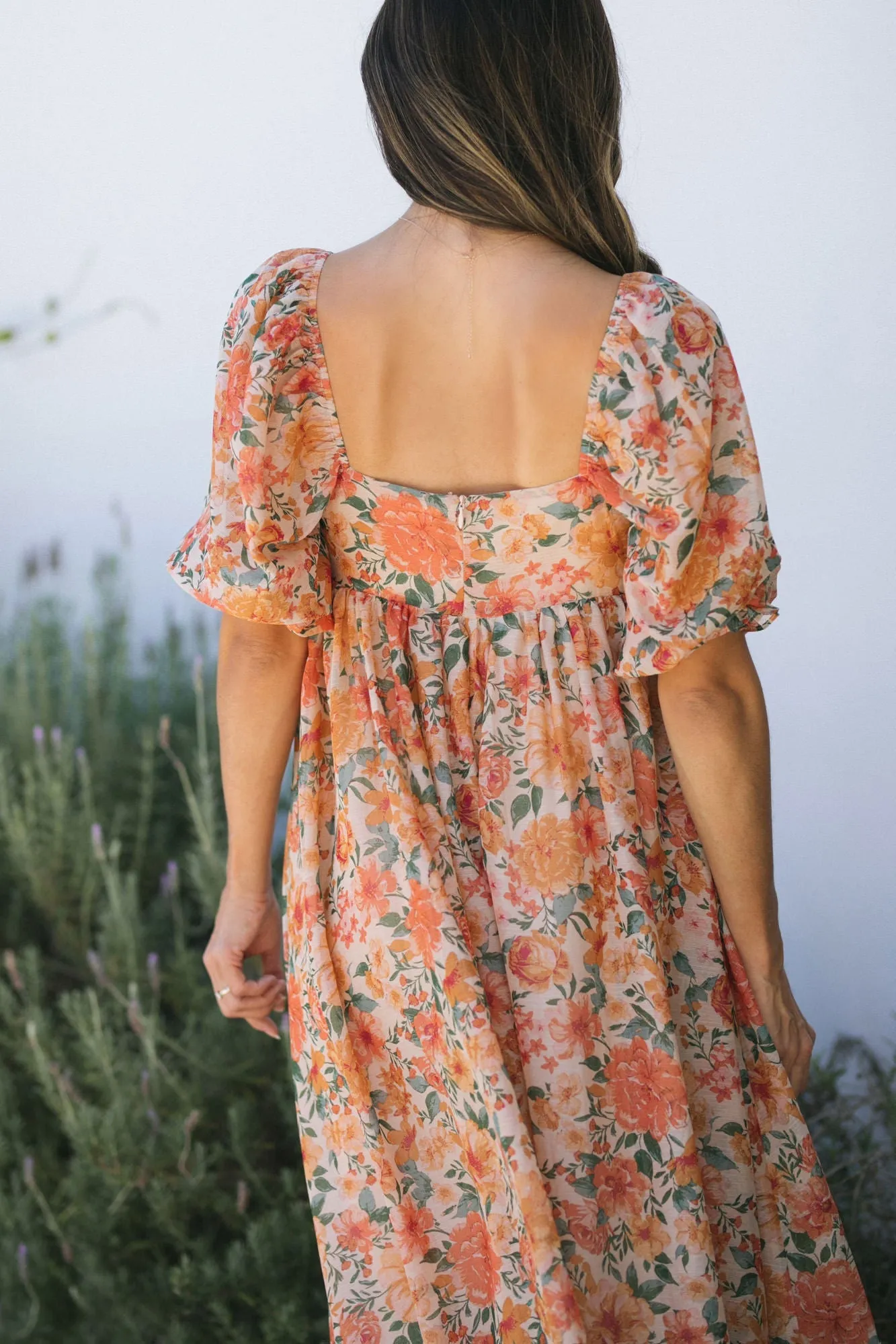 Estelle Babydoll Maxi Dress