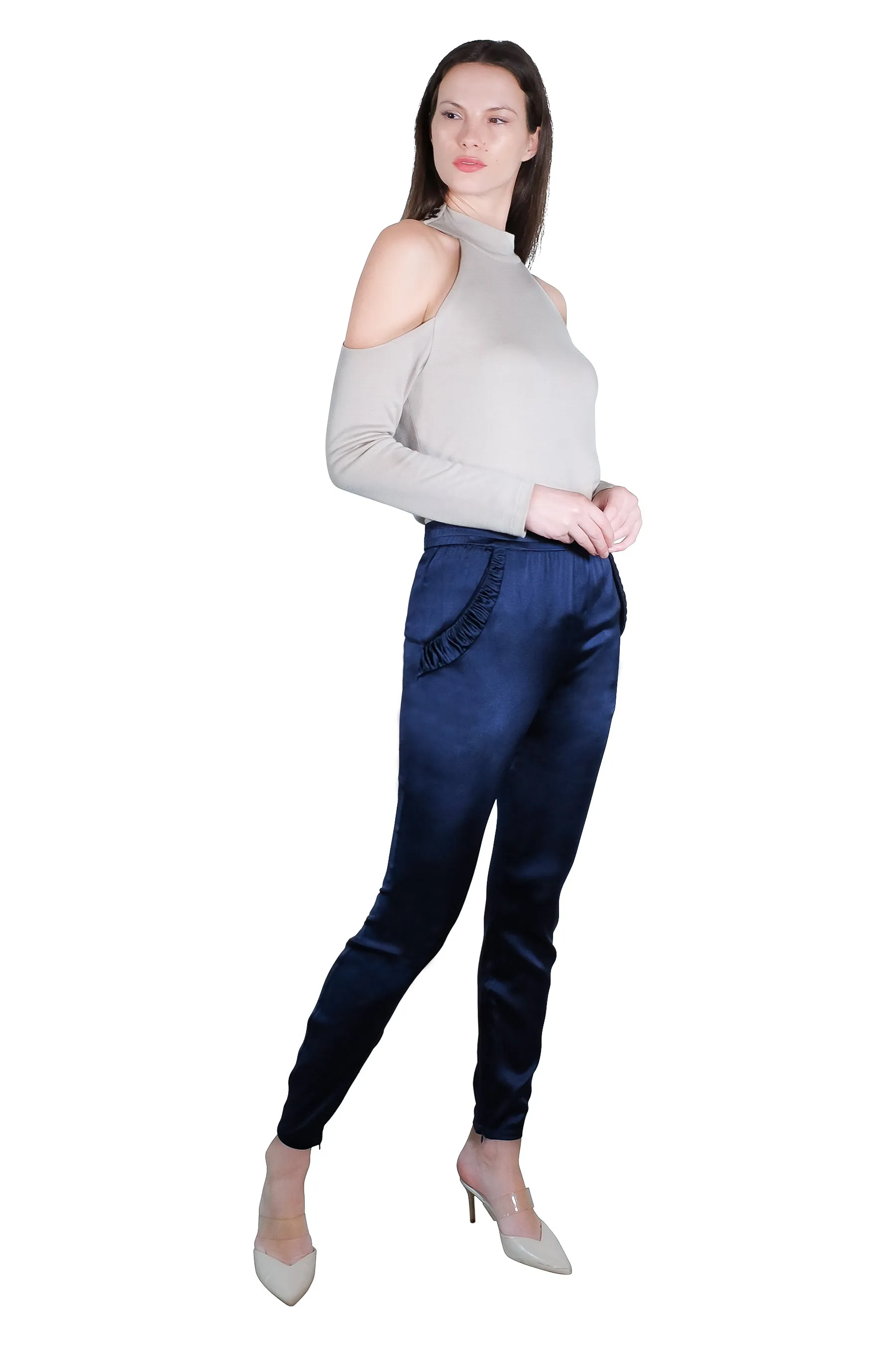 Everly II Silk Trousers