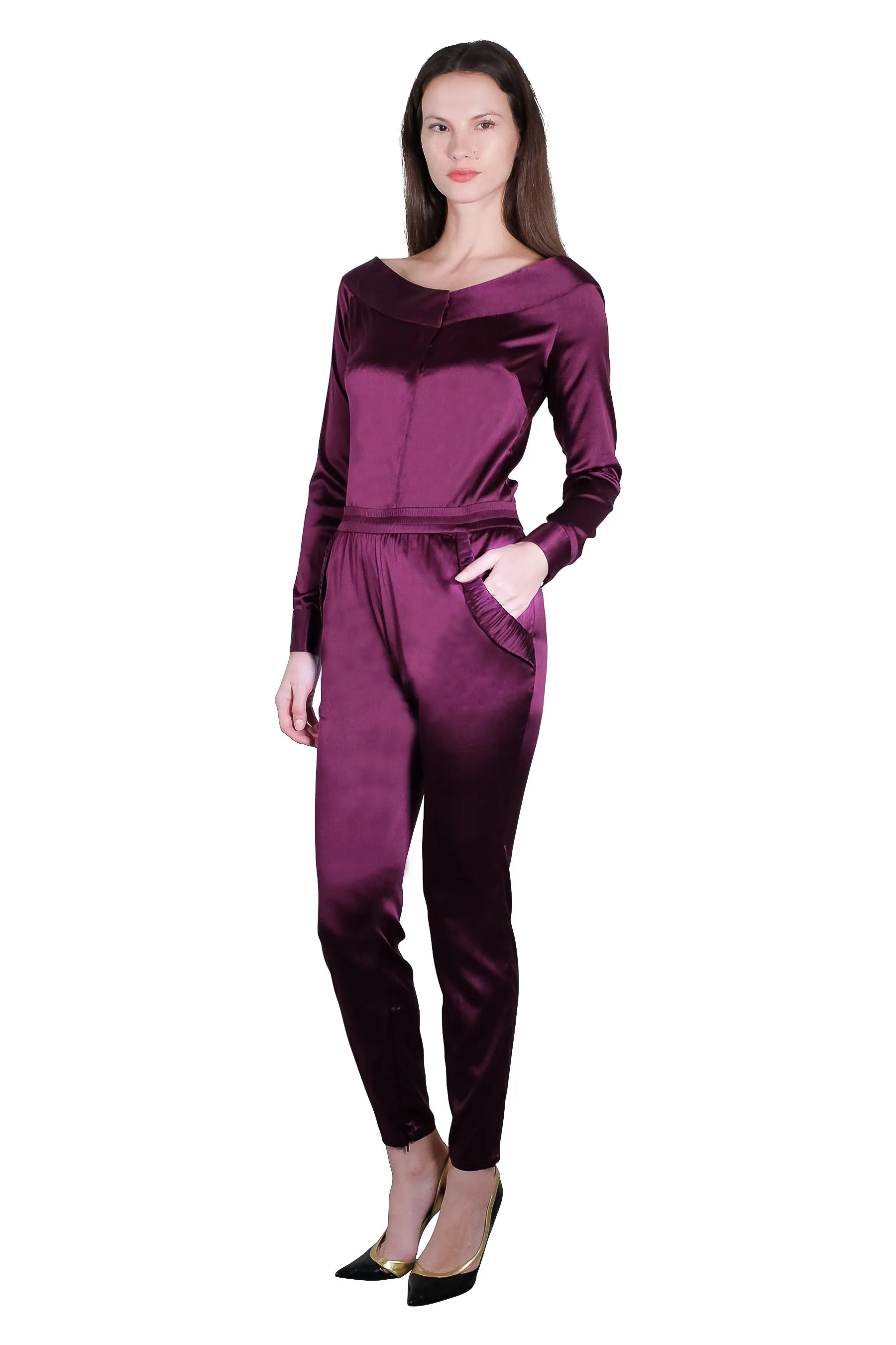 Everly II Silk Trousers