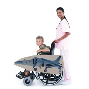 Fighter Jet Plane Wheelchair Costume Child's