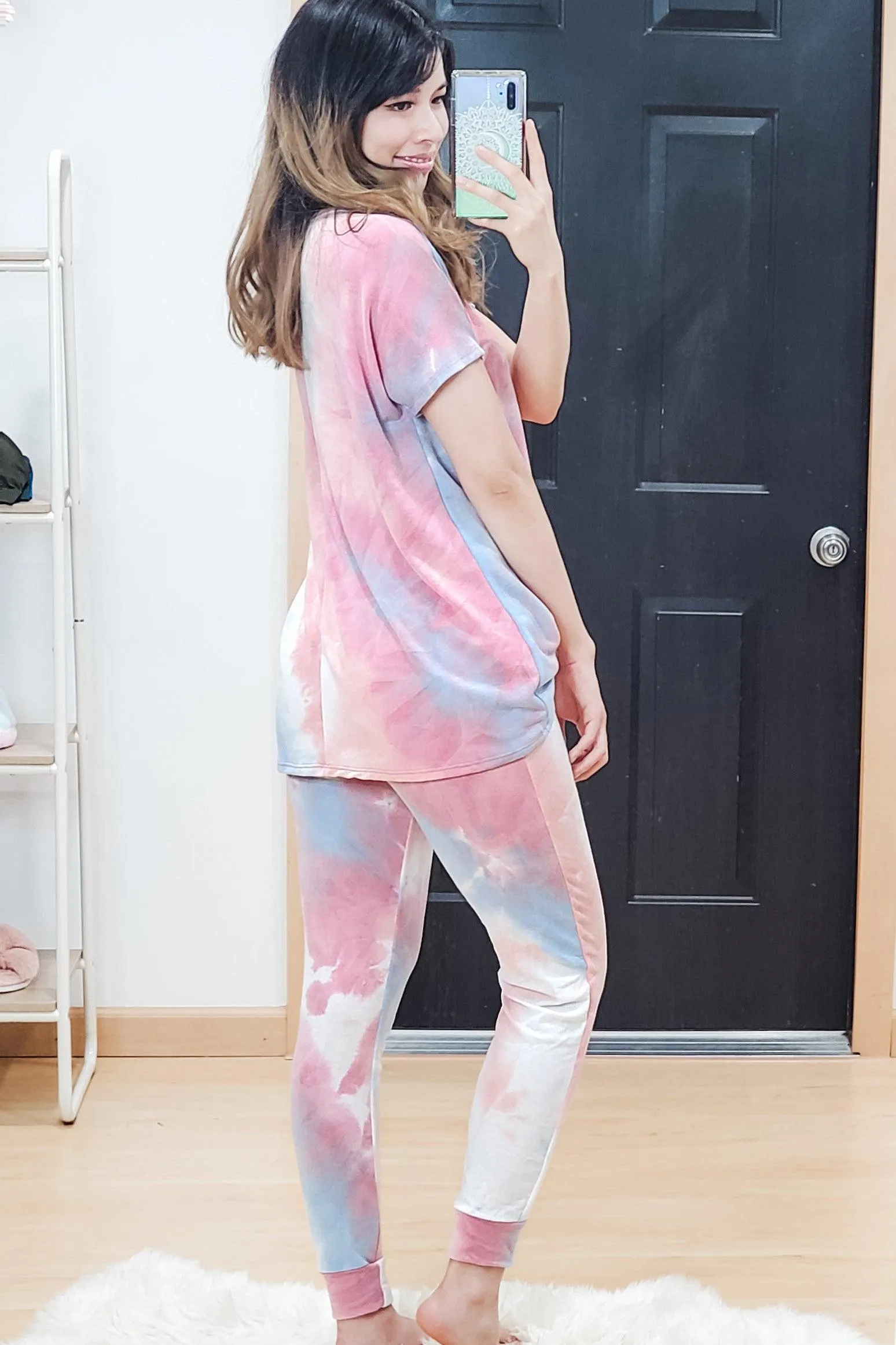 FINAL SALE -  Watercolor Tie Dye Joggers