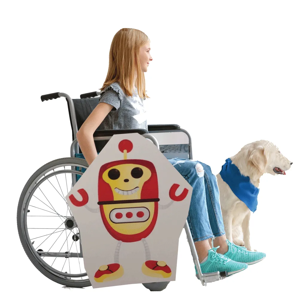 Giggles the Robot Wheelchair Costume Child's