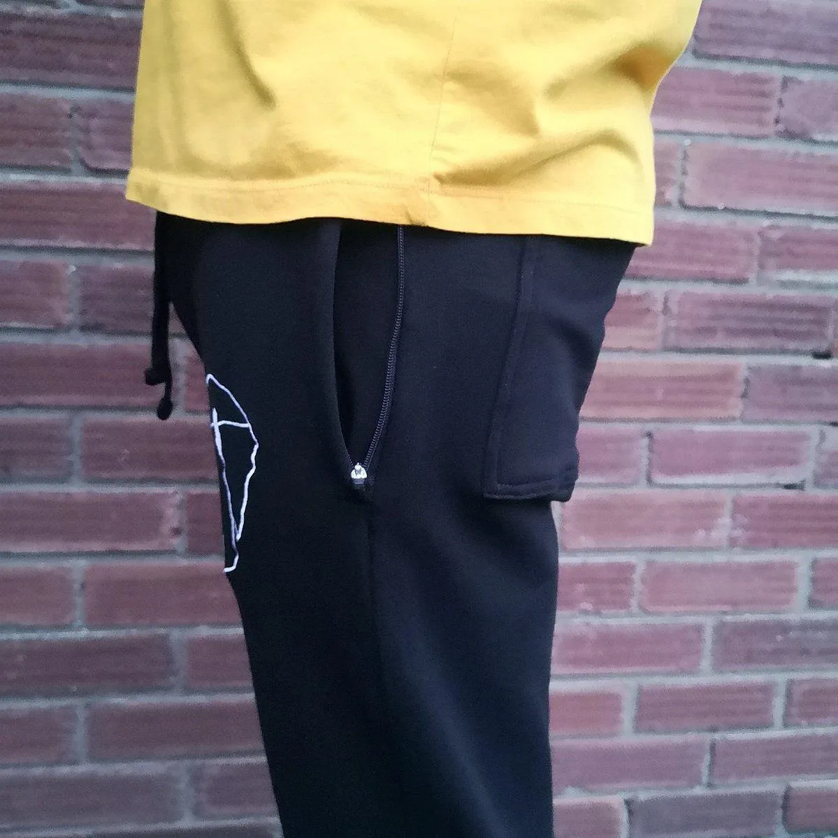 Gold Classic Panda Joggers