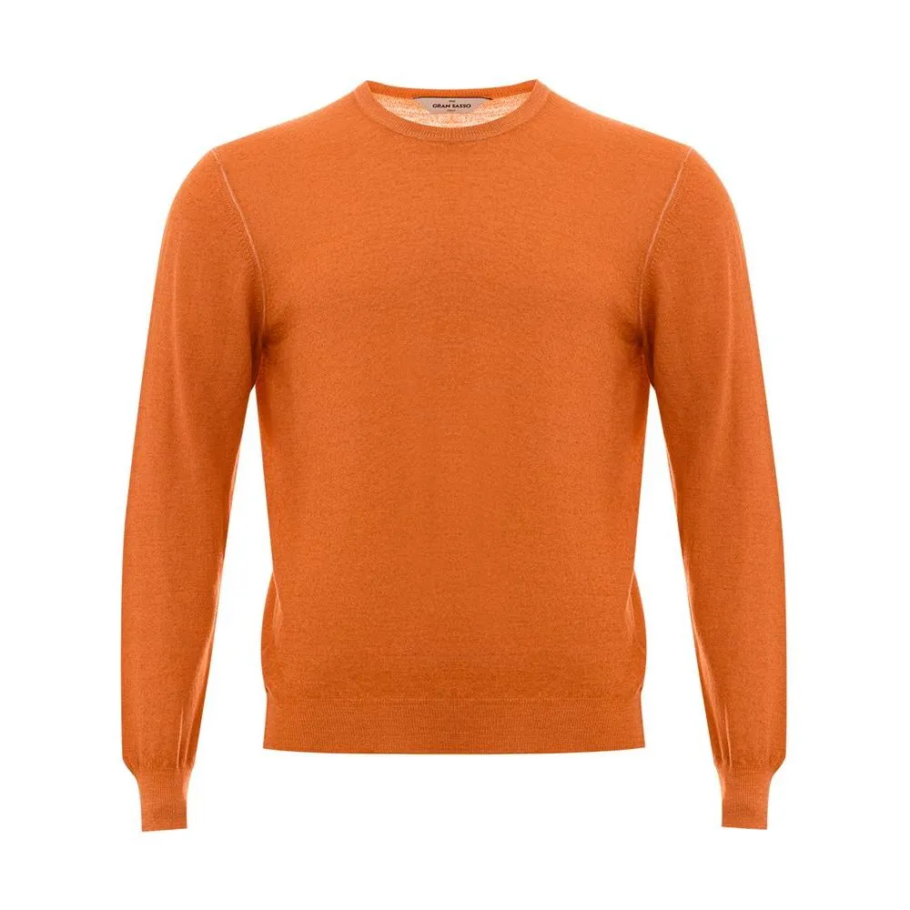 Gran Sasso Orange Wool Sweater