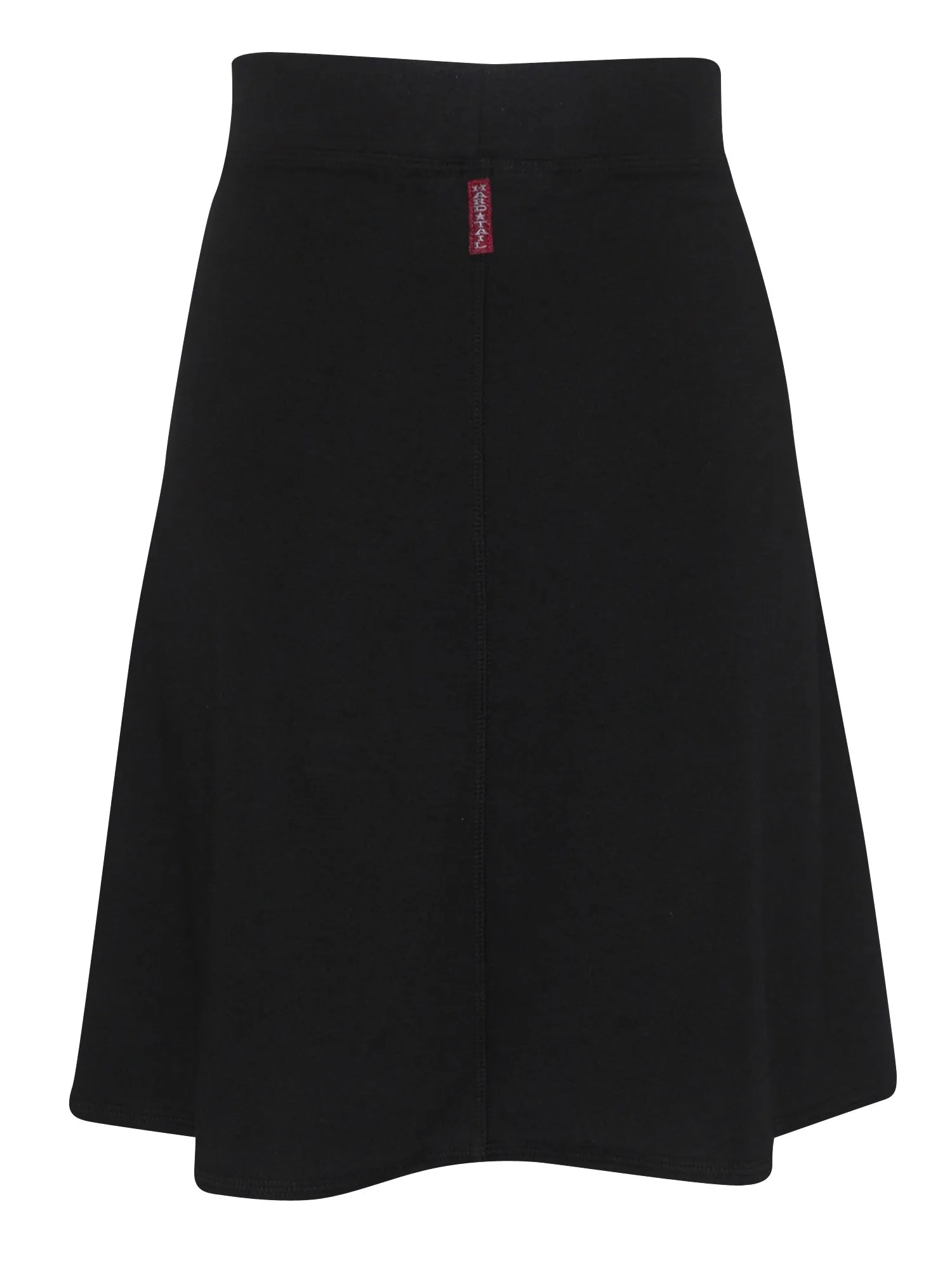 Hard Tail Junior Flat Waist Knee Skirt (Style B-846)