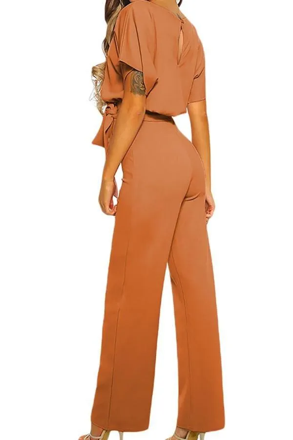 High Waist Wide Leg Trousers