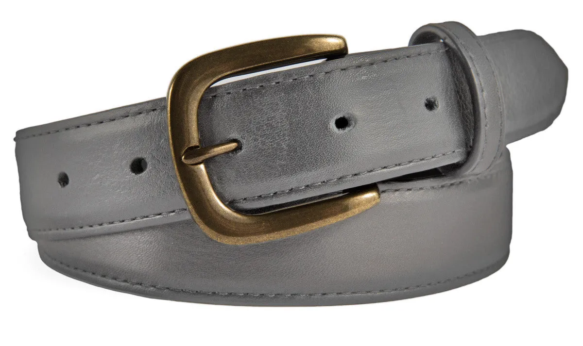 Hudson Belt, (1.25") Antiqued Brass Buckle