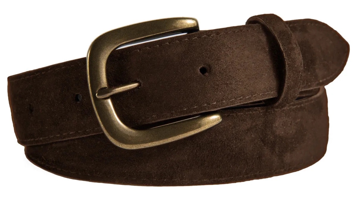 Hudson Belt, (1.25") Antiqued Brass Buckle