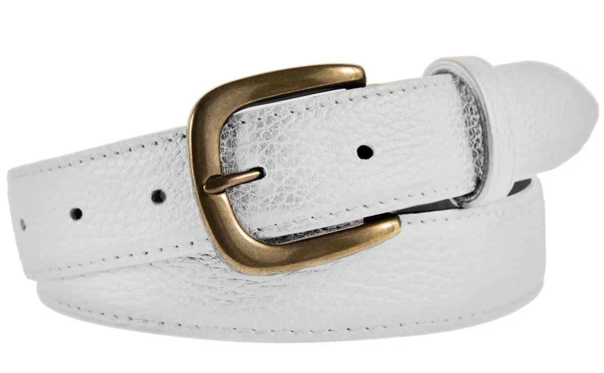 Hudson Belt, (1.25") Antiqued Brass Buckle