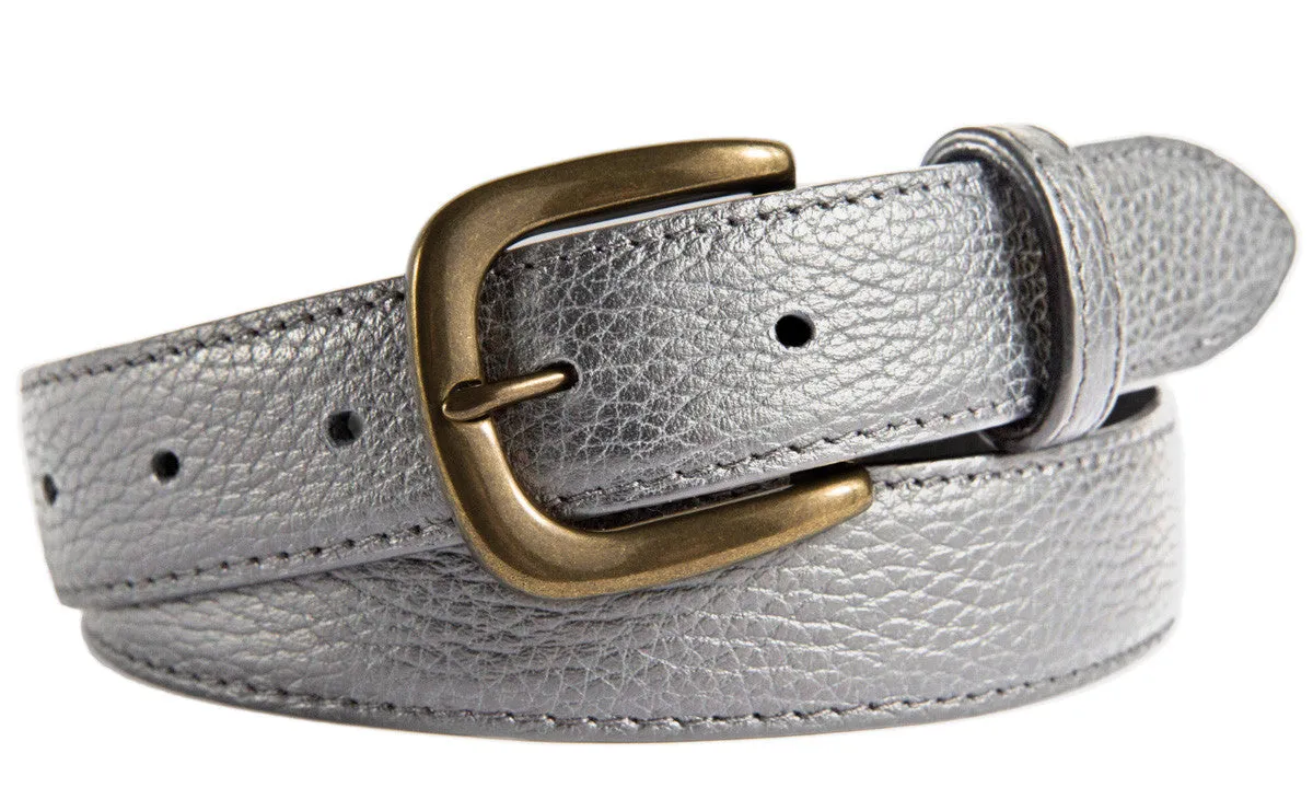 Hudson Belt, (1.25") Antiqued Brass Buckle