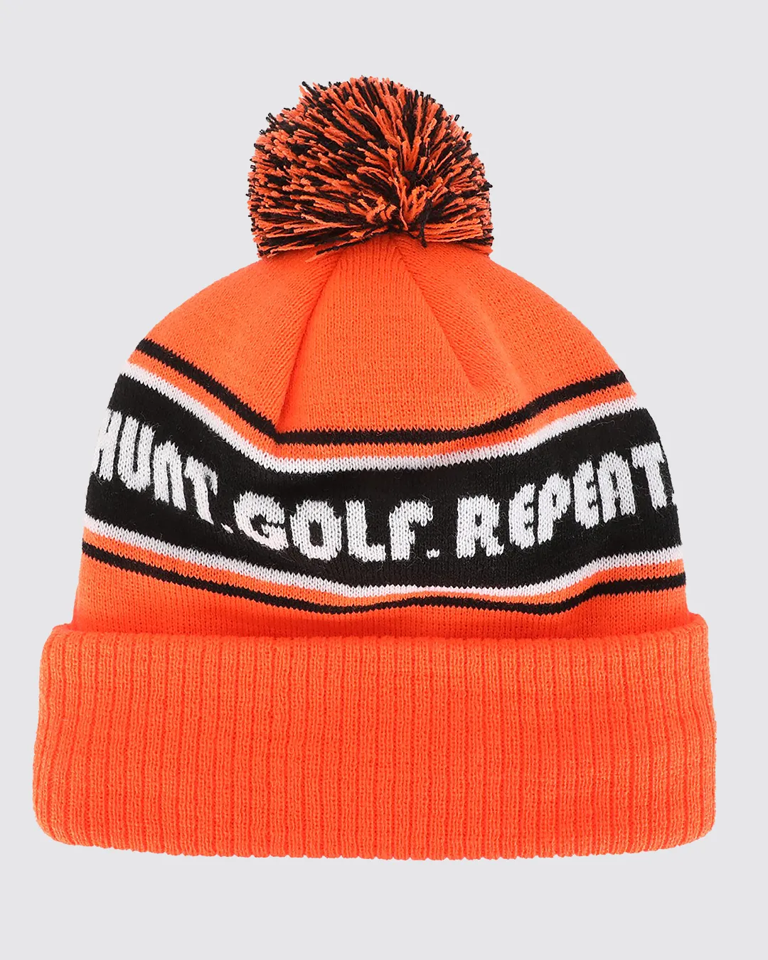 Hunt. Golf. Repeat. – Pom Beanie