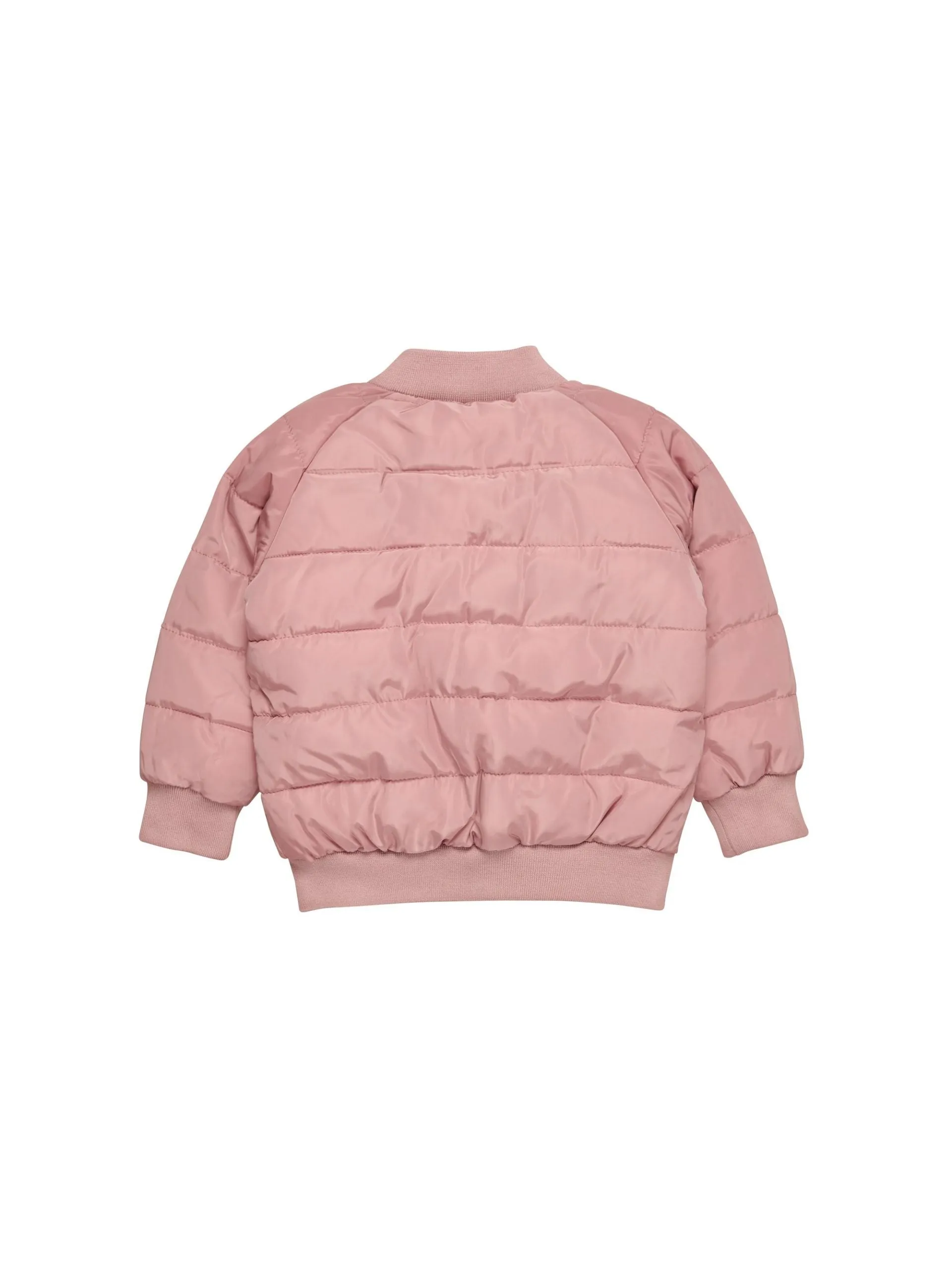 Huxbaby Unicorn Reversible Bomber - Rose   Dusty Rose