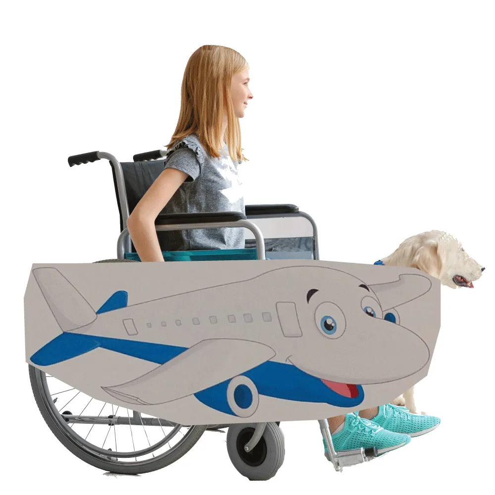 Jet the Airplane Wheelchair Costume Child's