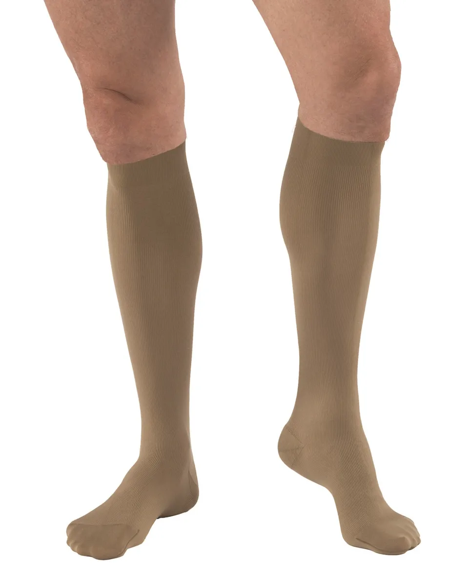 Jobst for Men Moderate Support Closed Toe Knee Highs 15-20 mmHg