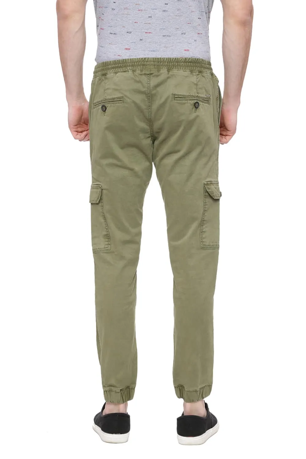 Jogger Fit Cargo Stretch Jogger