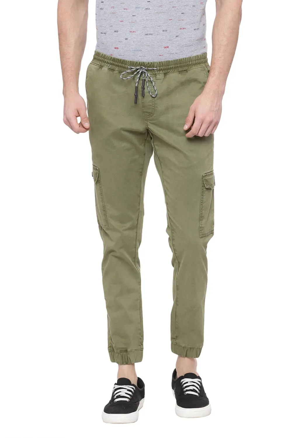 Jogger Fit Cargo Stretch Jogger