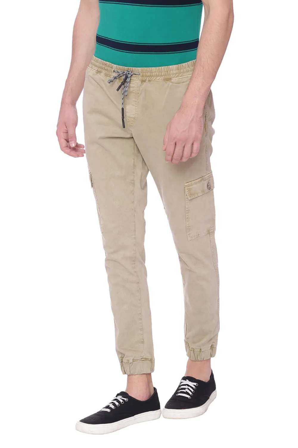 Jogger Fit Cargo Stretch Jogger