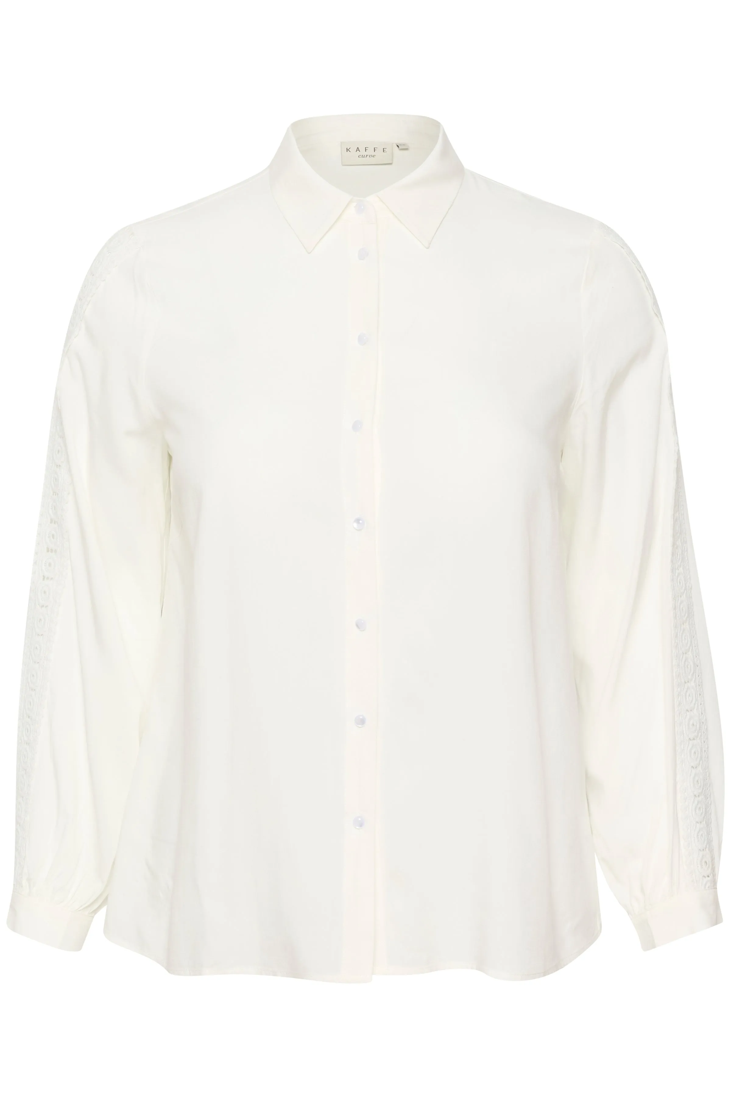 Kaffe Curve Freja Shirt in White