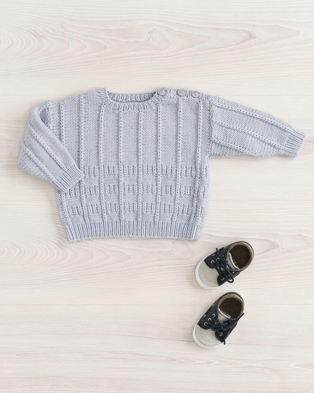 Knitting Pattern Crew Neck Jumper