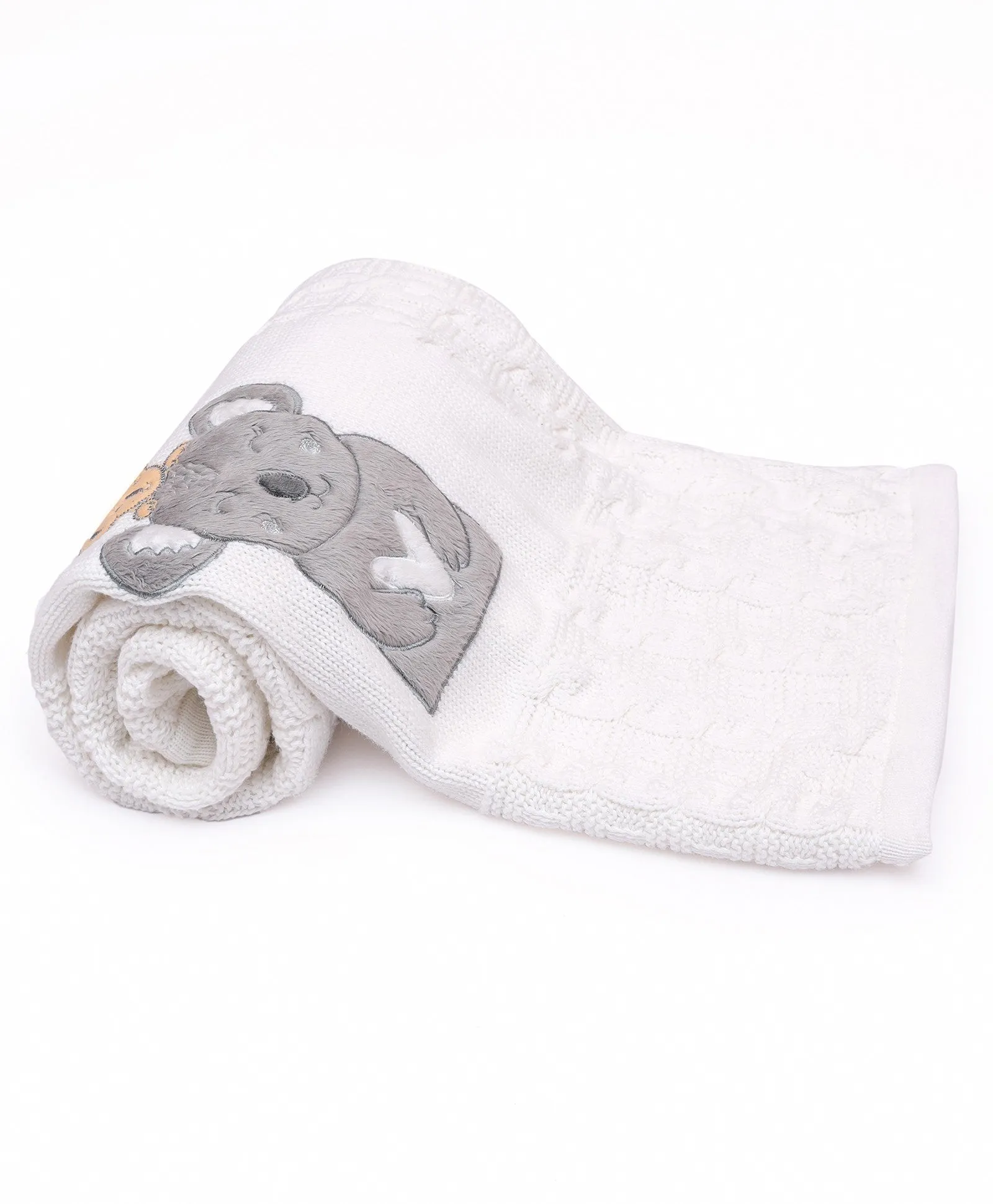 Koala Unisex Cable Blanket Gift Set - ( Pack of 5)