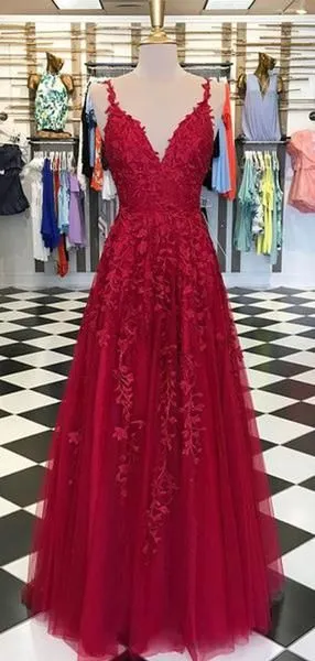 Lace Prom Dresses 2022, Formal Ball Dress, Evening Dress, Dance Dresses, School Party Gown, PC0946