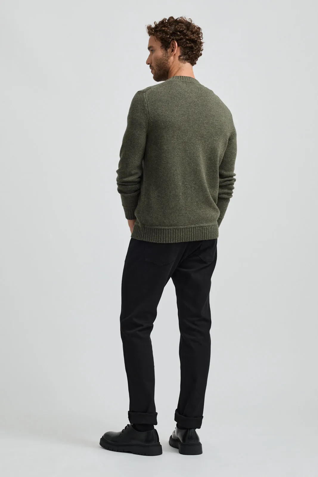 LAMBSWOOL CREW JUMPER