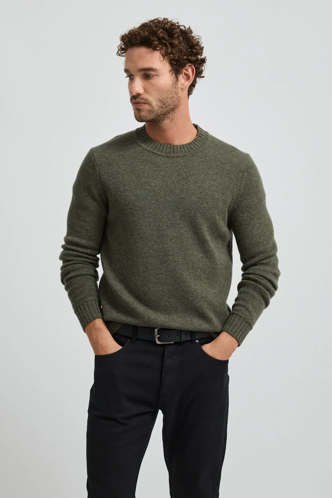 LAMBSWOOL CREW JUMPER