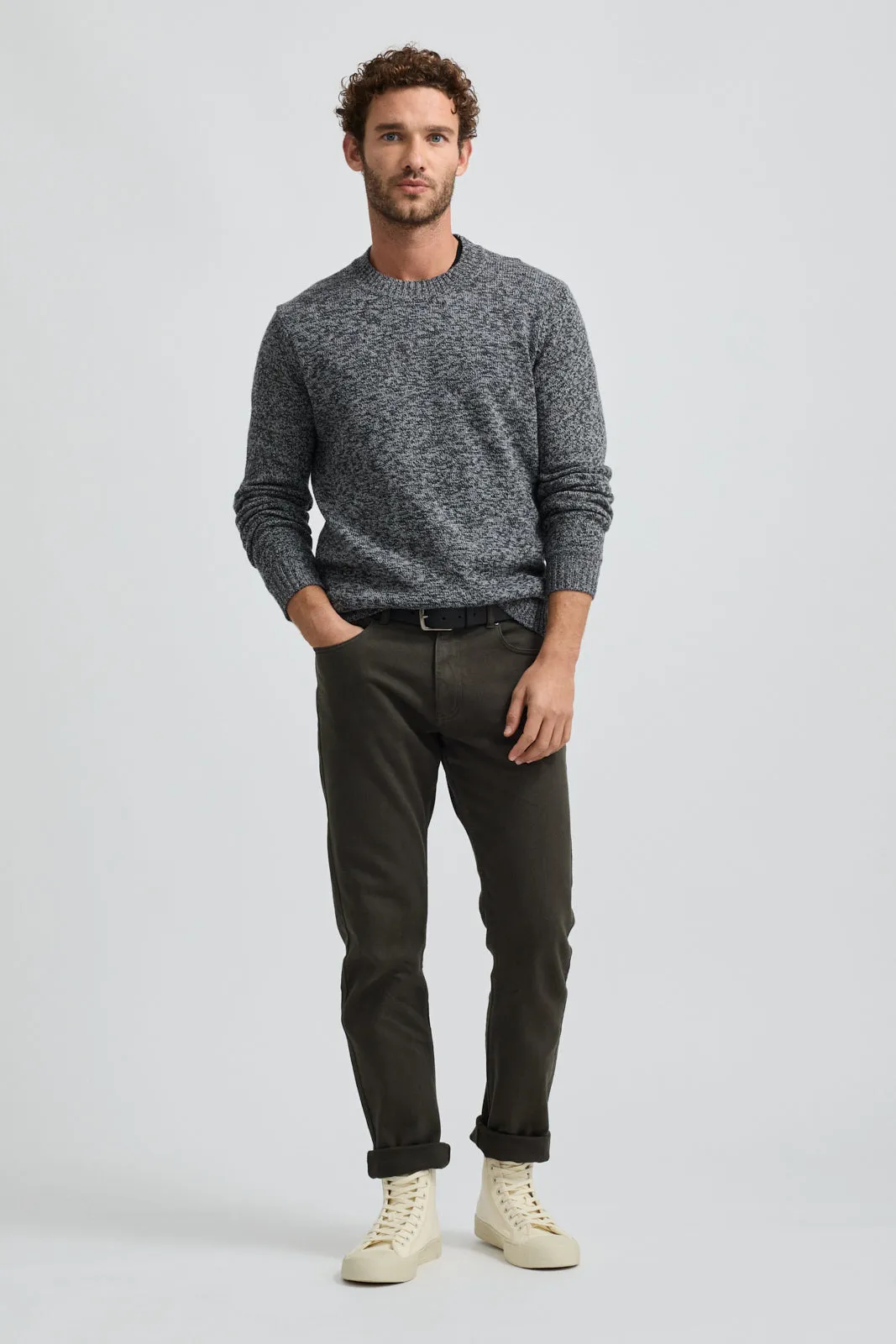 LAMBSWOOL CREW JUMPER