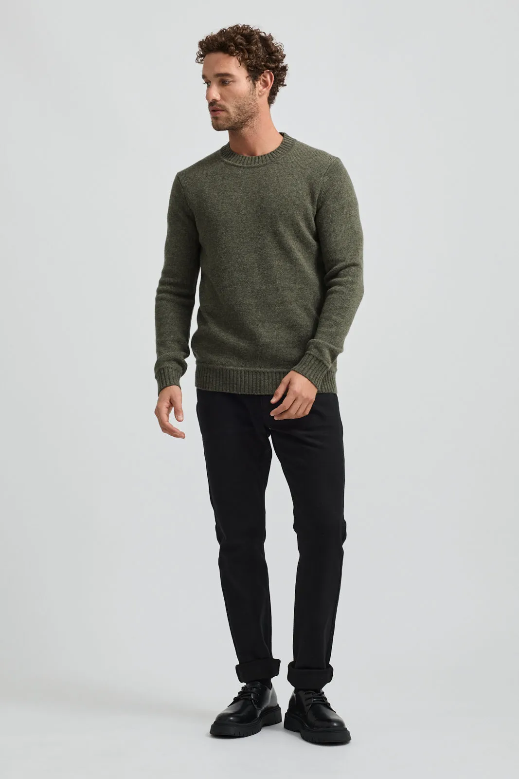 LAMBSWOOL CREW JUMPER