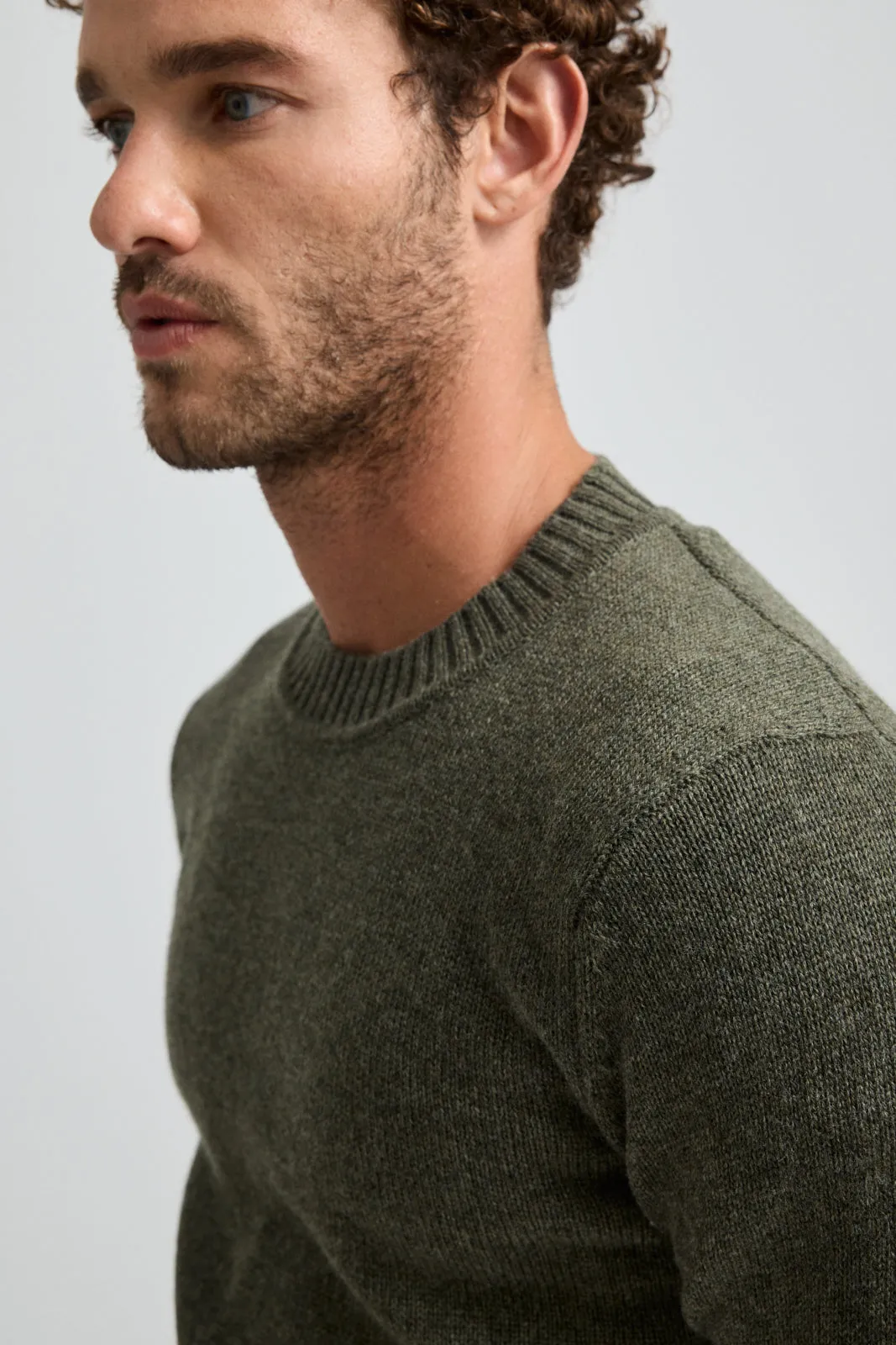 LAMBSWOOL CREW JUMPER