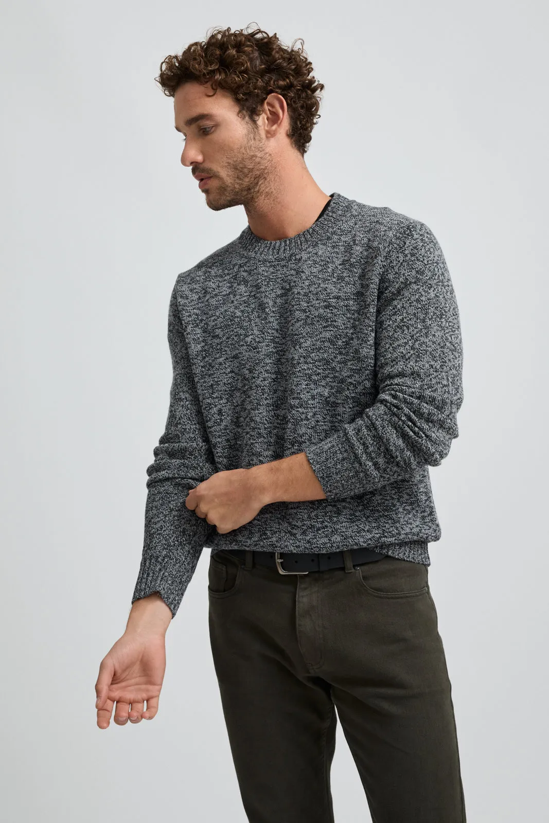 LAMBSWOOL CREW JUMPER