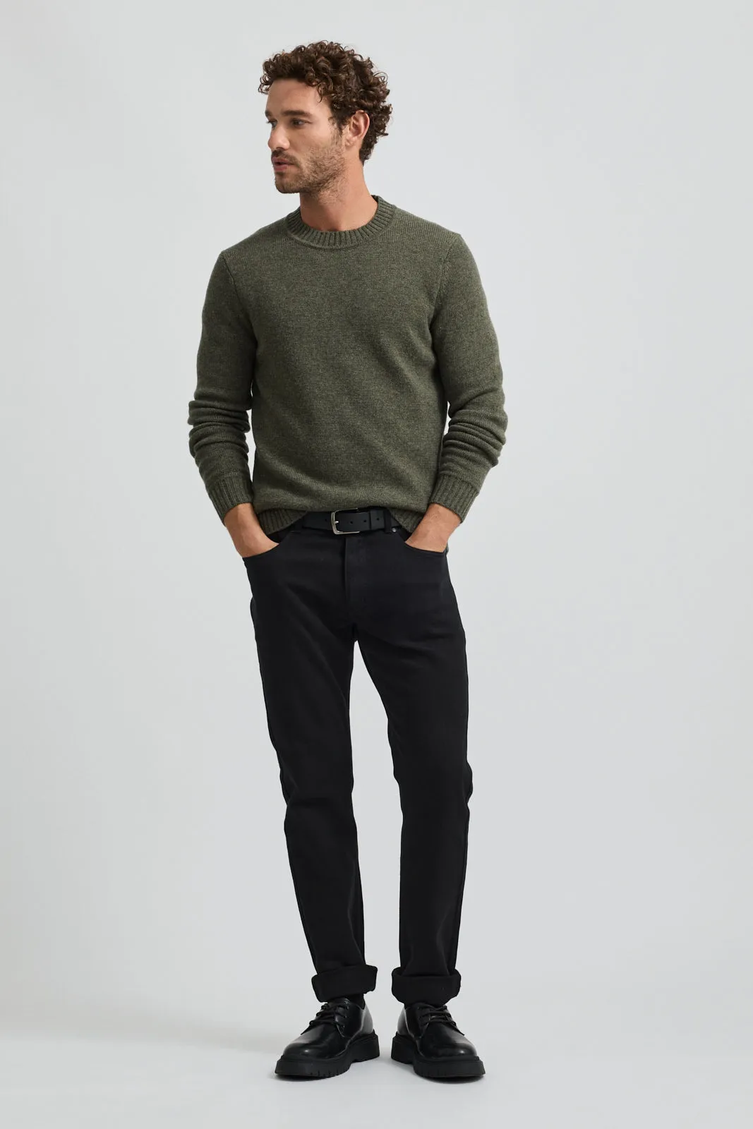 LAMBSWOOL CREW JUMPER