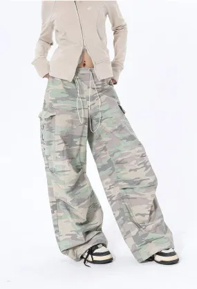 Lazy Light Camouflage Cargo Pants