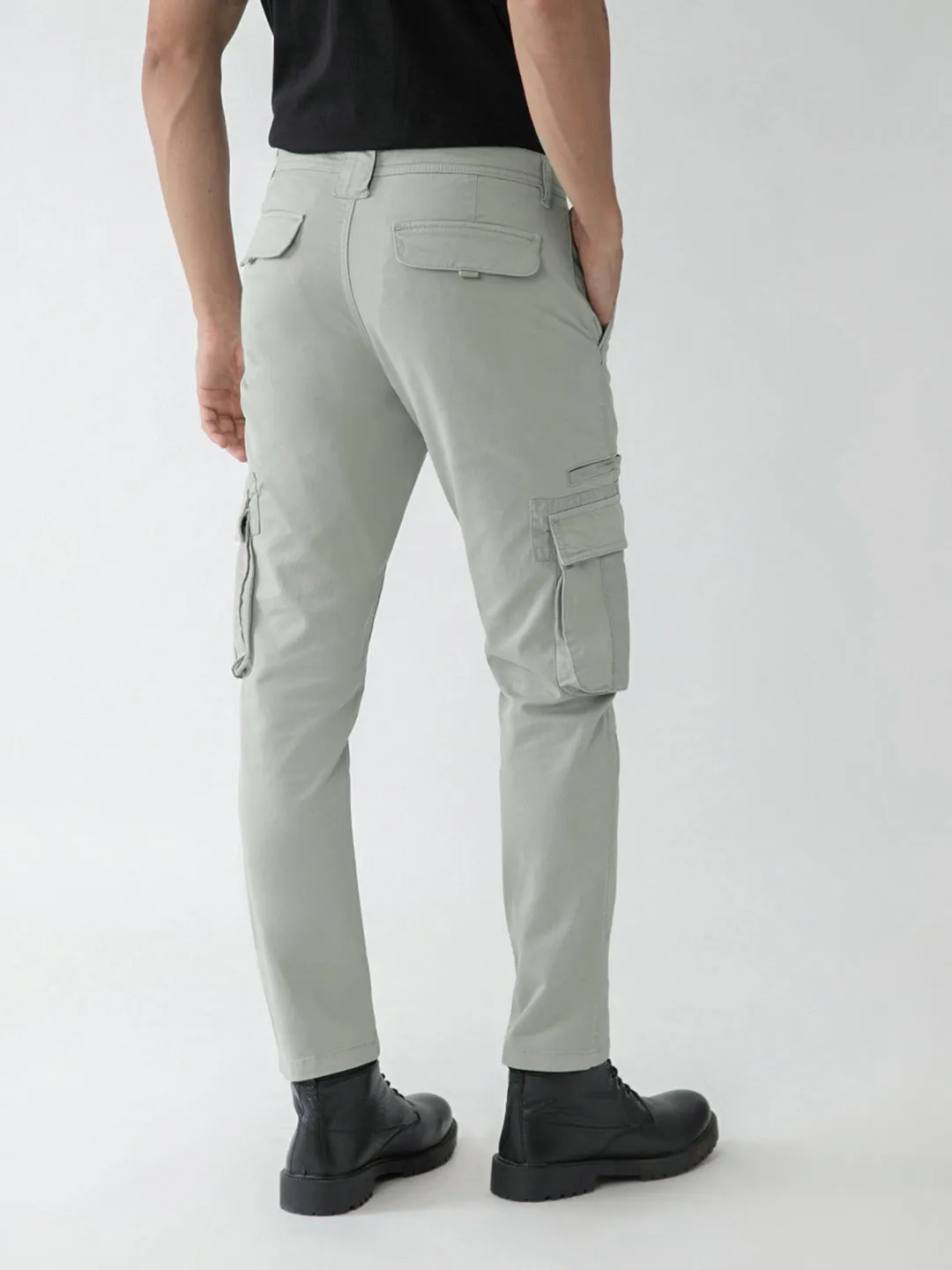 Light Grey Cargo Pants