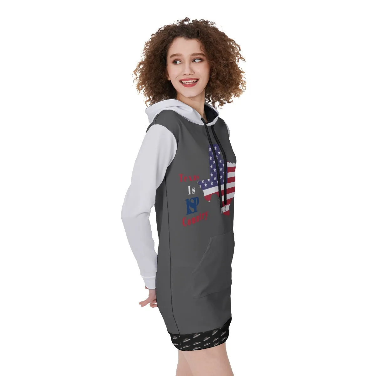 Lonestar Country Smoke Tunic Hoodie