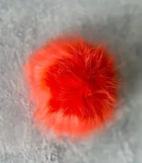 Luxury 12cm faux fur pompom