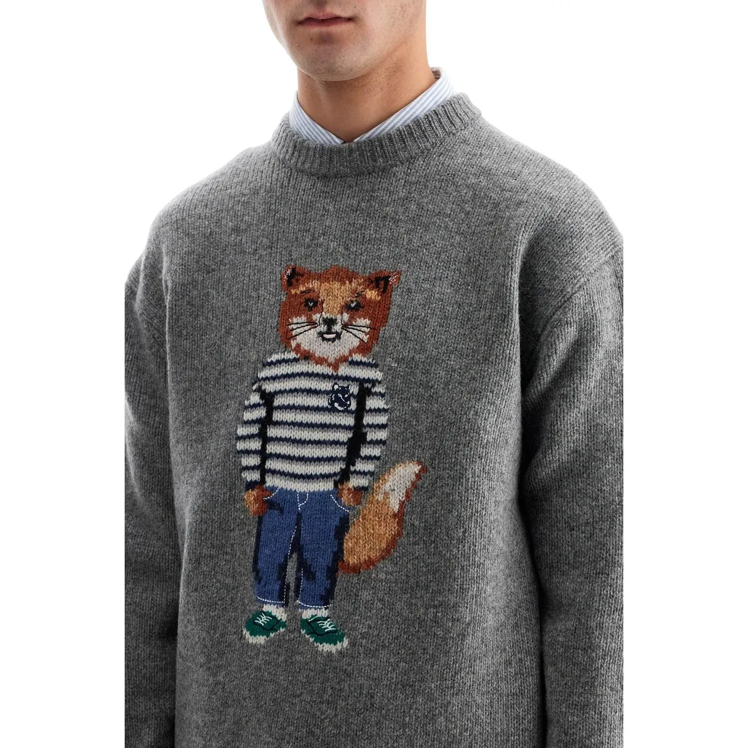 Maison Kitsune sweater in wool