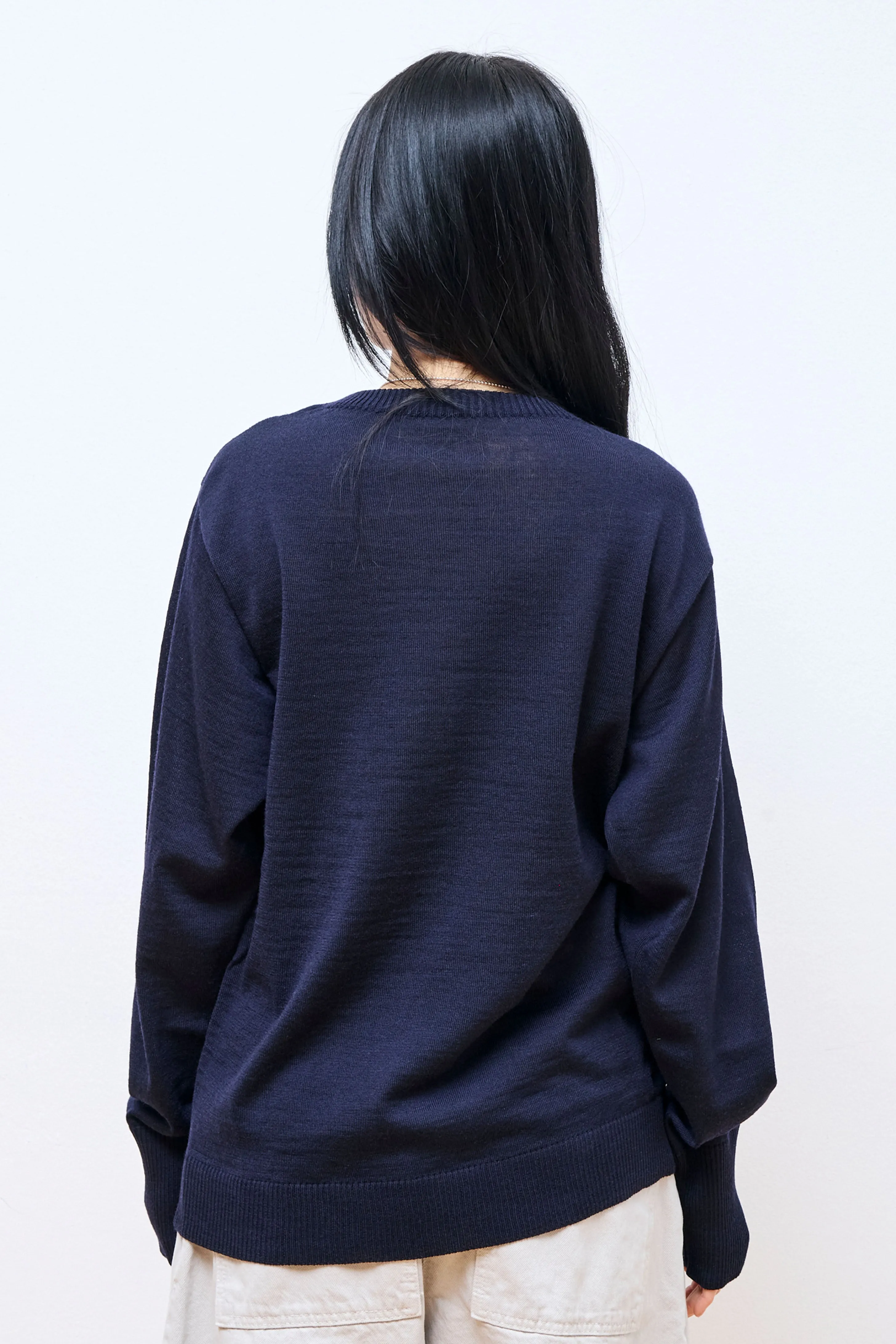 Marine Crewneck Navy Blue