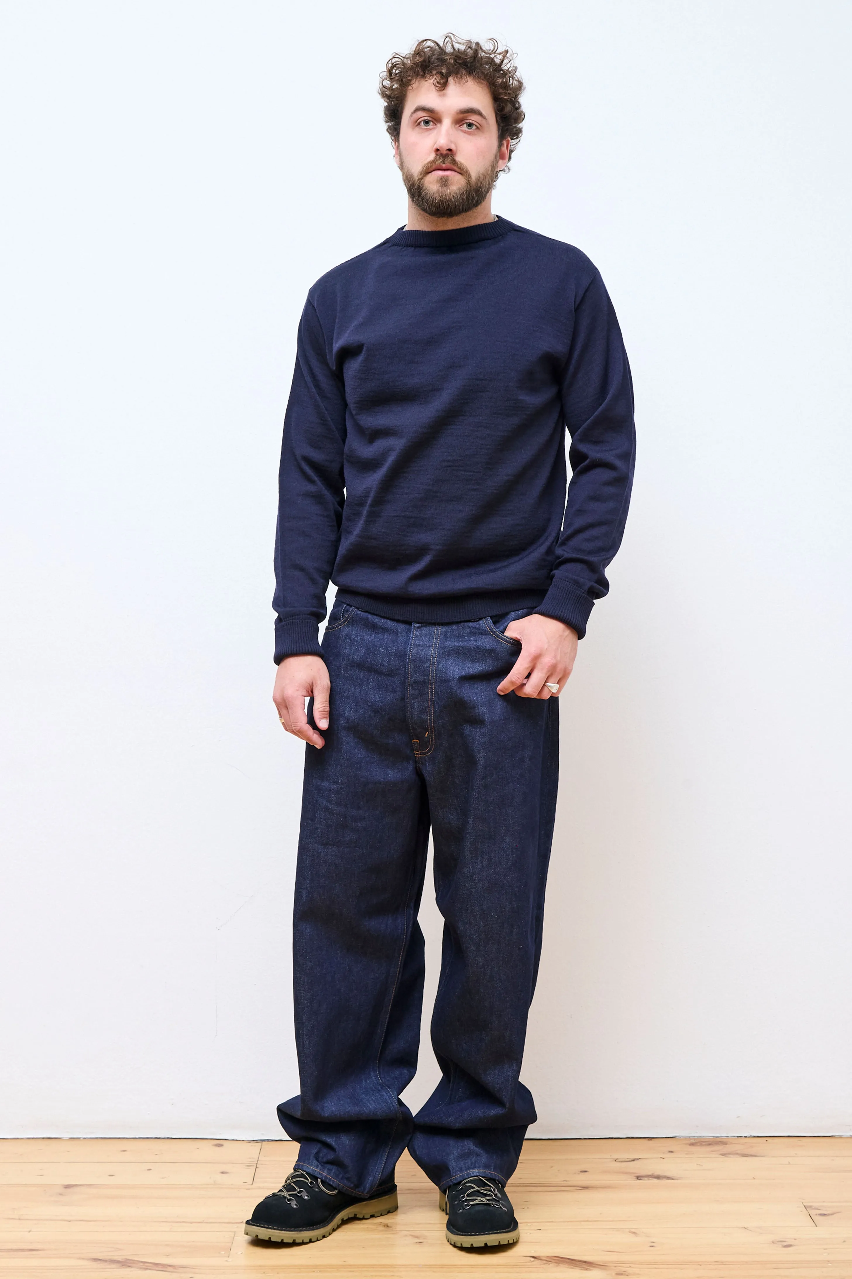 Marine Crewneck Navy Blue