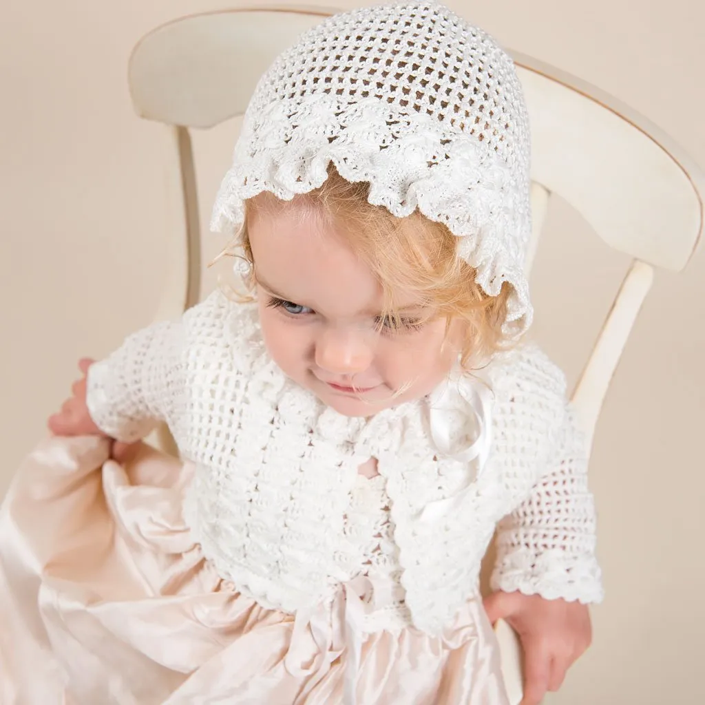 Marita Hand Loomed Bonnet