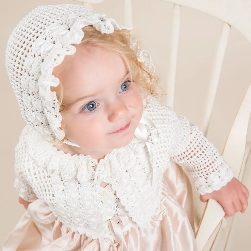 Marita Hand Loomed Bonnet