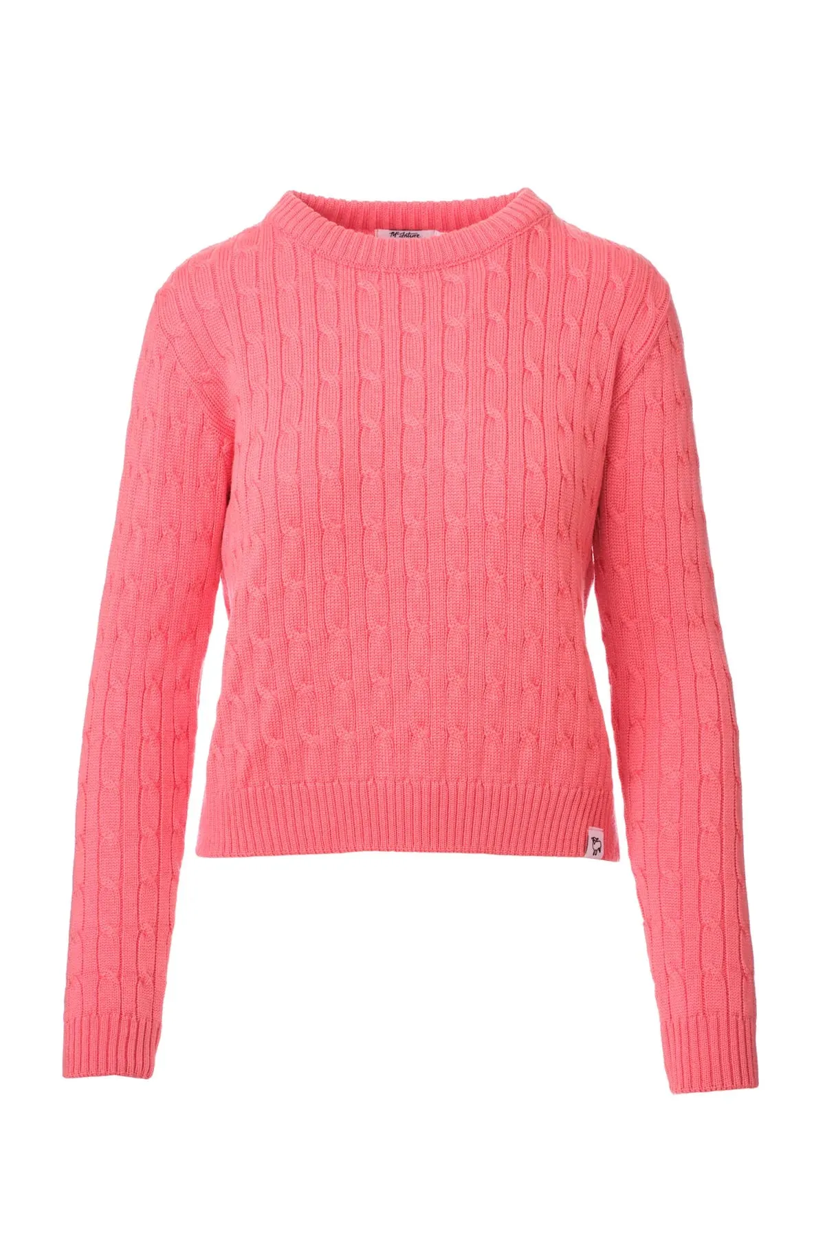 McIntyre Maria Cable Knit in Tea Rose