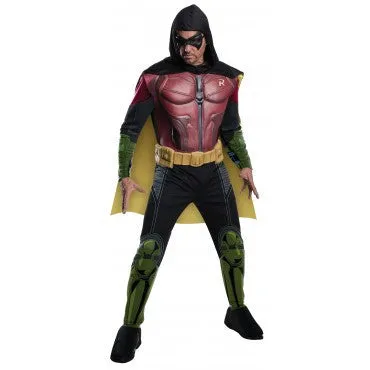 Mens Batman Robin Muscle Chest Costume